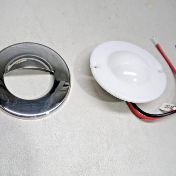 ITC White LED Flush Mount Courtesy Light 69600-SS