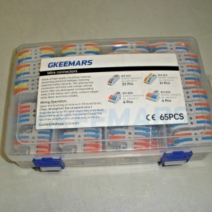 GKEEMARS Wire Connector Kit 65 Pieces KV-212, KV-313, KV-424, KV-426
