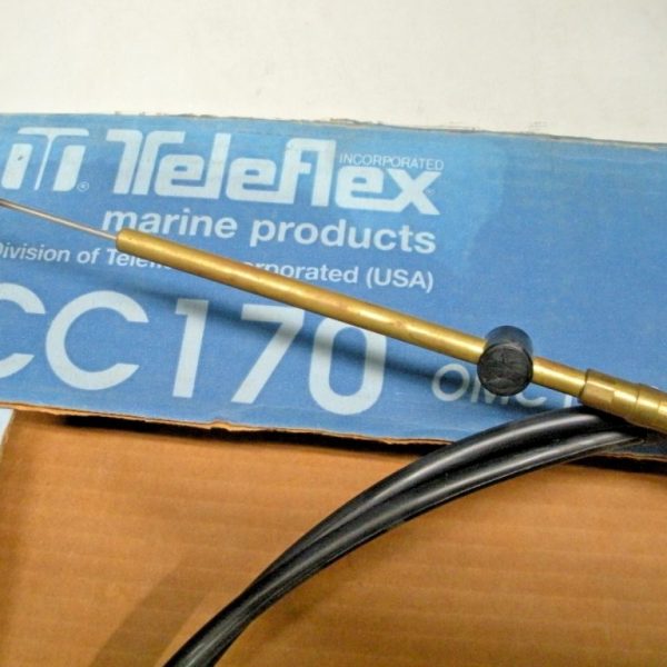 Teleflex OMC Type Control Cable CC17007. Pre 1979. 7' Length