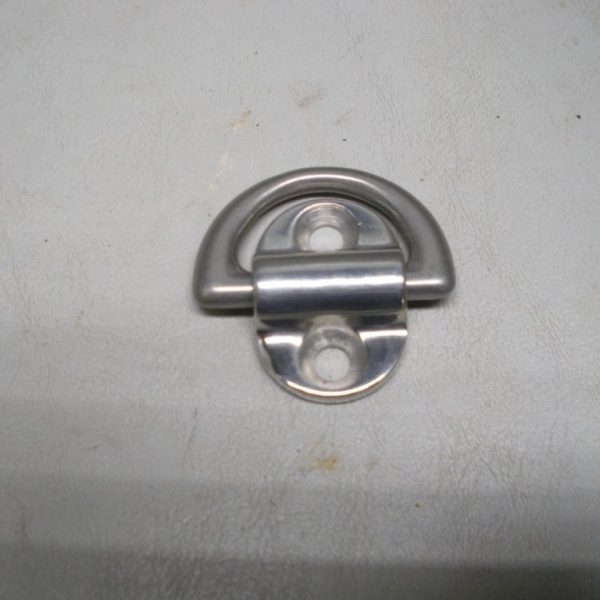 Pack of (4) Suncor 1/4" Stainless Steel Folding Pad Eye S3712-0001