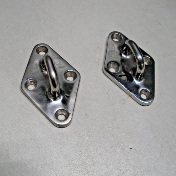 Pack of (2) Suncor Stainless Steel Diamond Pad Eye S3703-0000