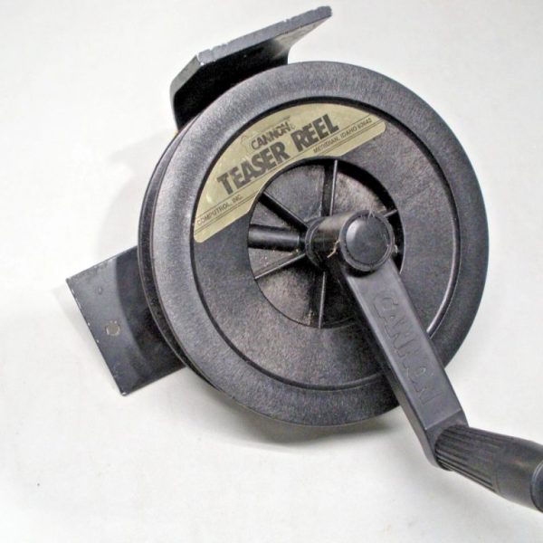 Vintage Computrol Cannon Tease Reel 7 1/2" Diameter