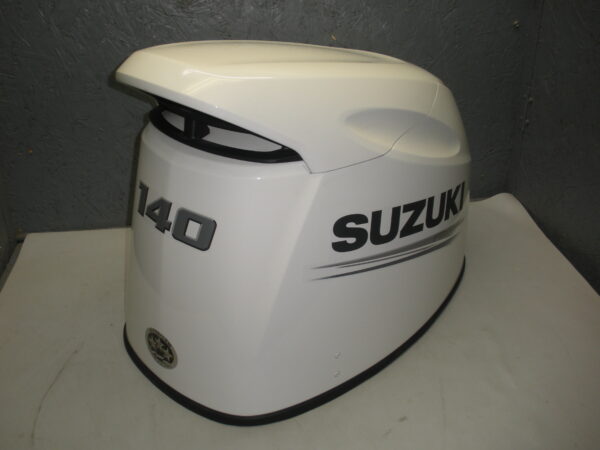 Used Suzuki 140 H.P. Four Stroke Engine Cover - Image 4
