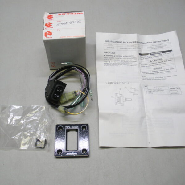 Genuine Suzuki Troll Mode Switch Assembly 37860-87L00